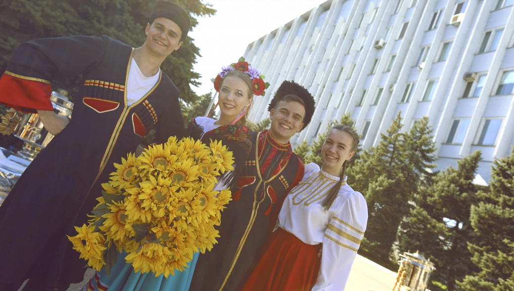 Maslenitsa in a big way celebrated in the Kuban state agrarian University