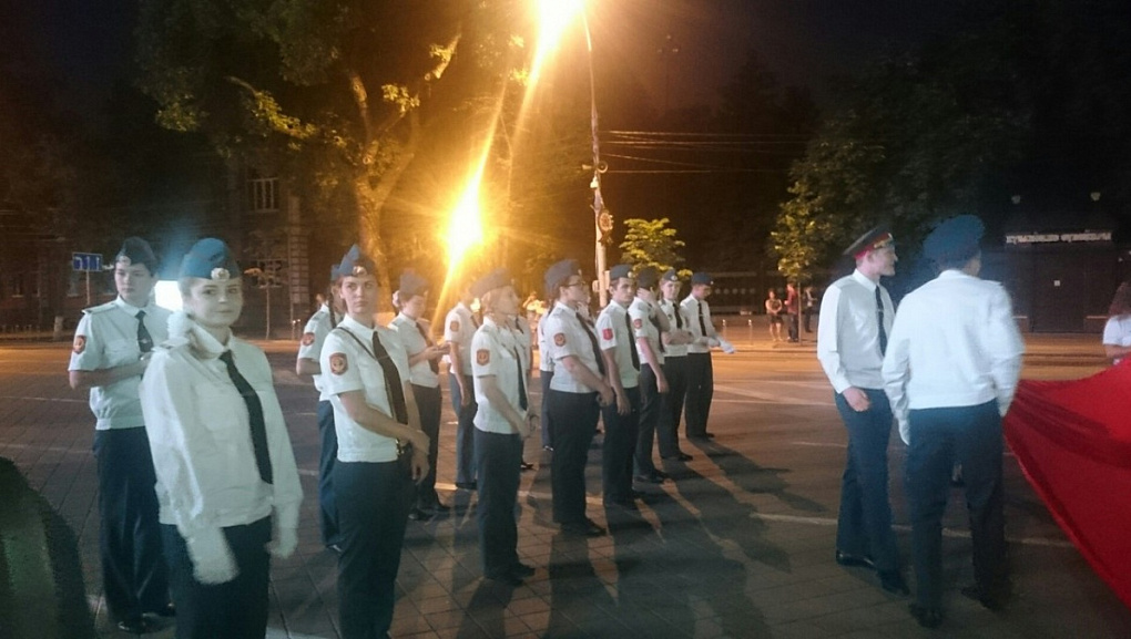 Волонтеры и студенты Кубанского ГАУ участвовали в акции «Свеча памяти»