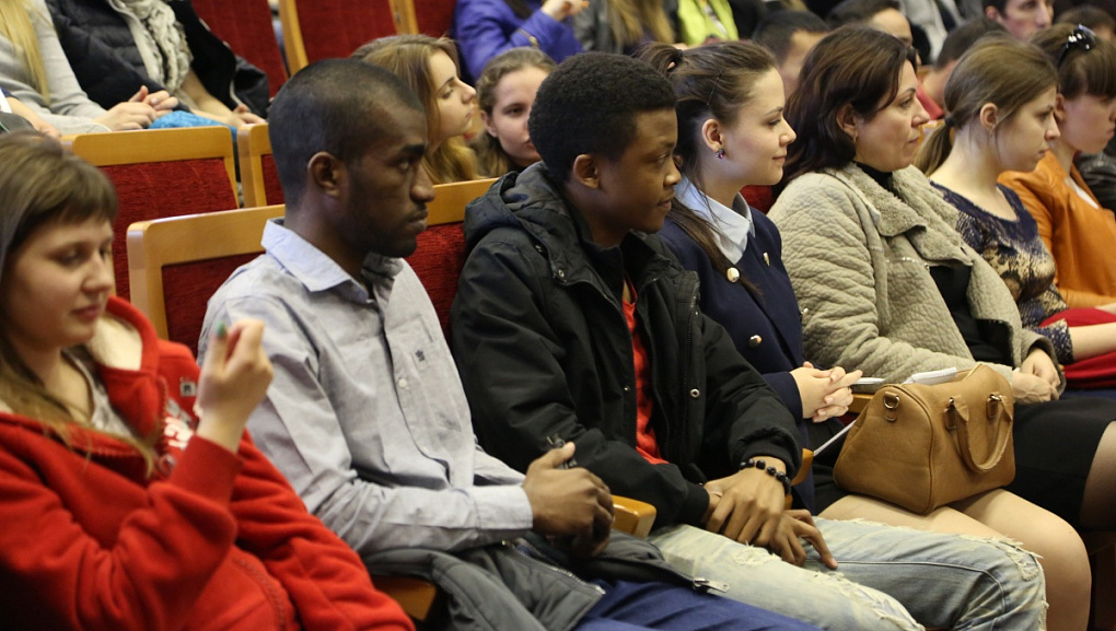 Meeting with foreign students of KubSAU