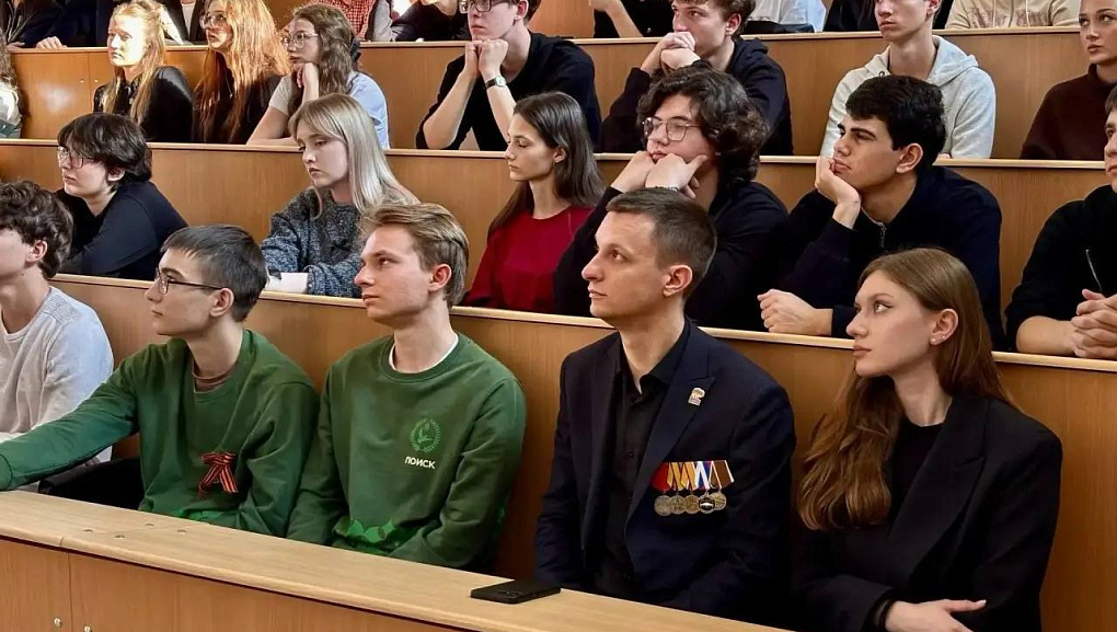 Патриотическая встреча в КУБГАУ