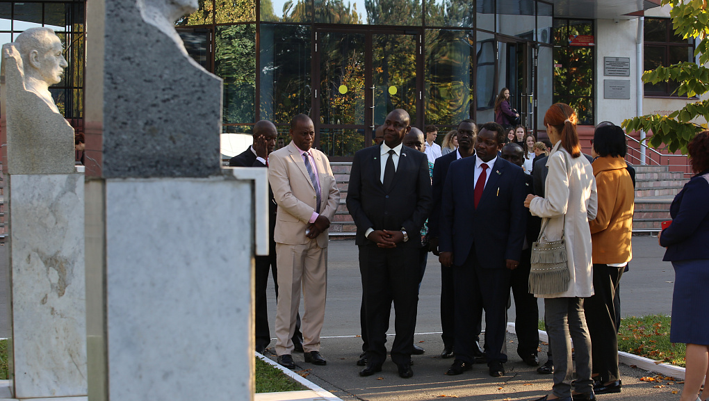 The delegation from Burundi visited Kuban SAU