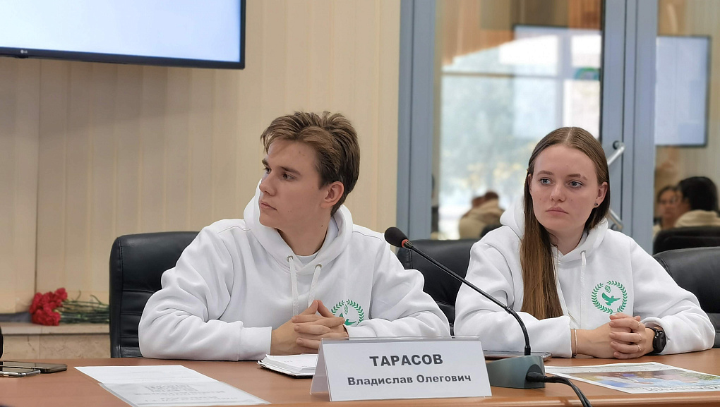 Встреча представителей Кубанского ГАУ с юнармейцами