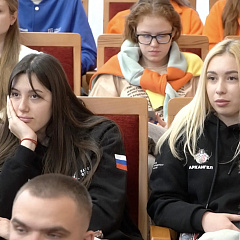 Добровольцы Кубани встретились с Артёмом Метелевым