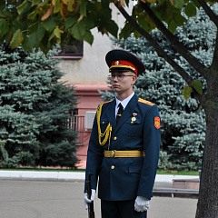 Почетный караул Краснодара на молодёжном форуме #АгроГрад.