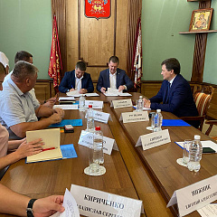 Вице-губернатор Краснодарского края Александр Власов провел рабочую встречу с ректорами университетов, входящих в Ассоциацию казачьих вузов России 