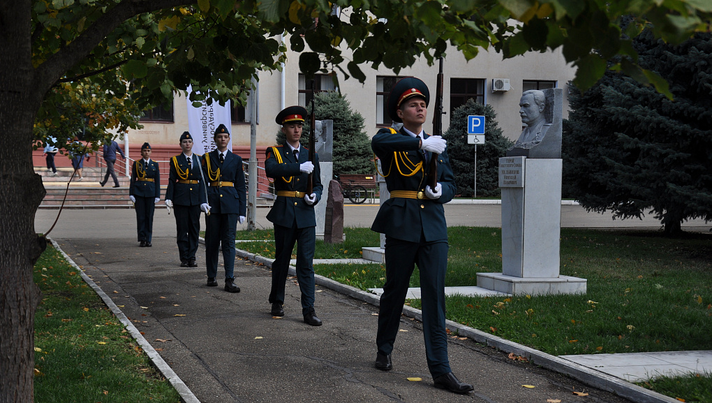 Почетный караул Краснодара на молодёжном форуме #АгроГрад.