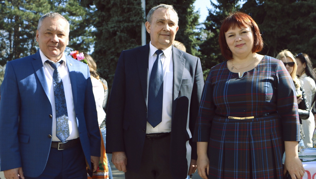 Maslenitsa in a big way celebrated in the Kuban state agrarian University