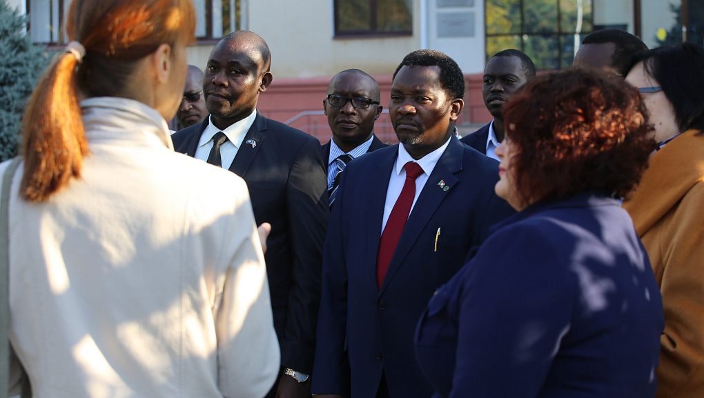The delegation from Burundi visited Kuban SAU
