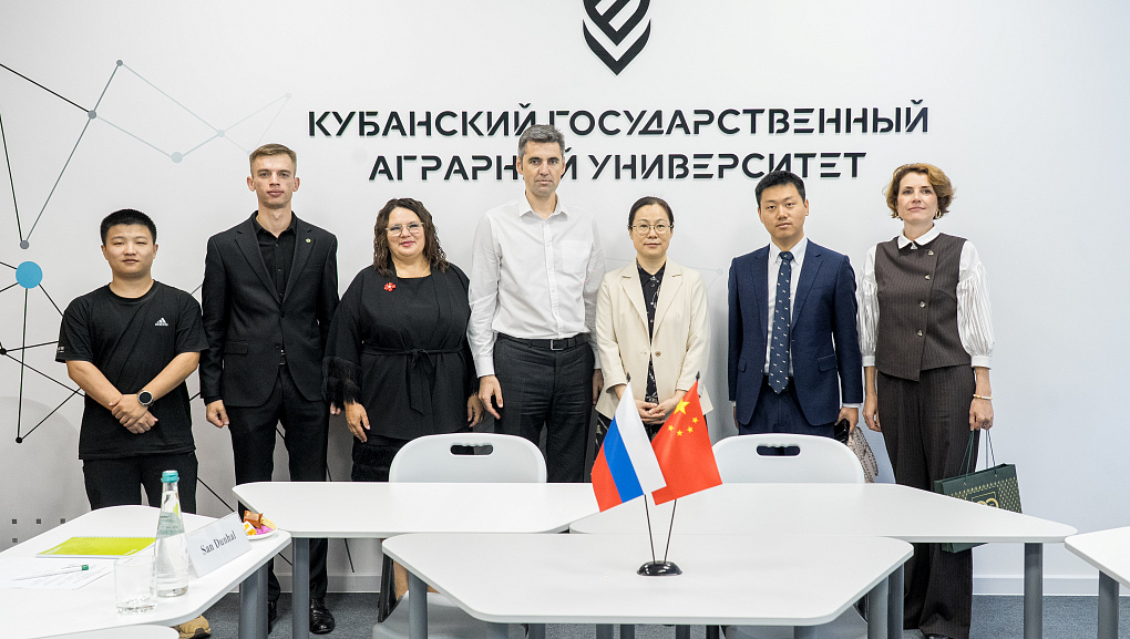 Делегация посольства КНР посетила Кубанский ГАУ