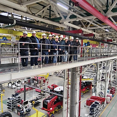 Стажировка на Комбайновом заводе Ростсельмаш