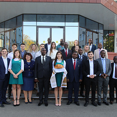 The delegation from Burundi visited Kuban SAU