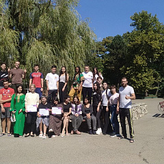 Активисты Совета интернациональной дружбы КубГАУ на фестивале интерклубов