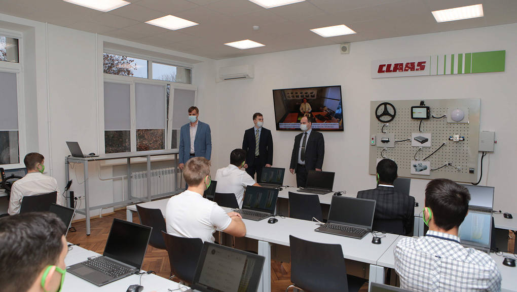 CLAAS открывает центр цифровых технологий для студентов КубГАУ