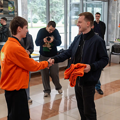 Добровольцы Кубани встретились с Артёмом Метелевым