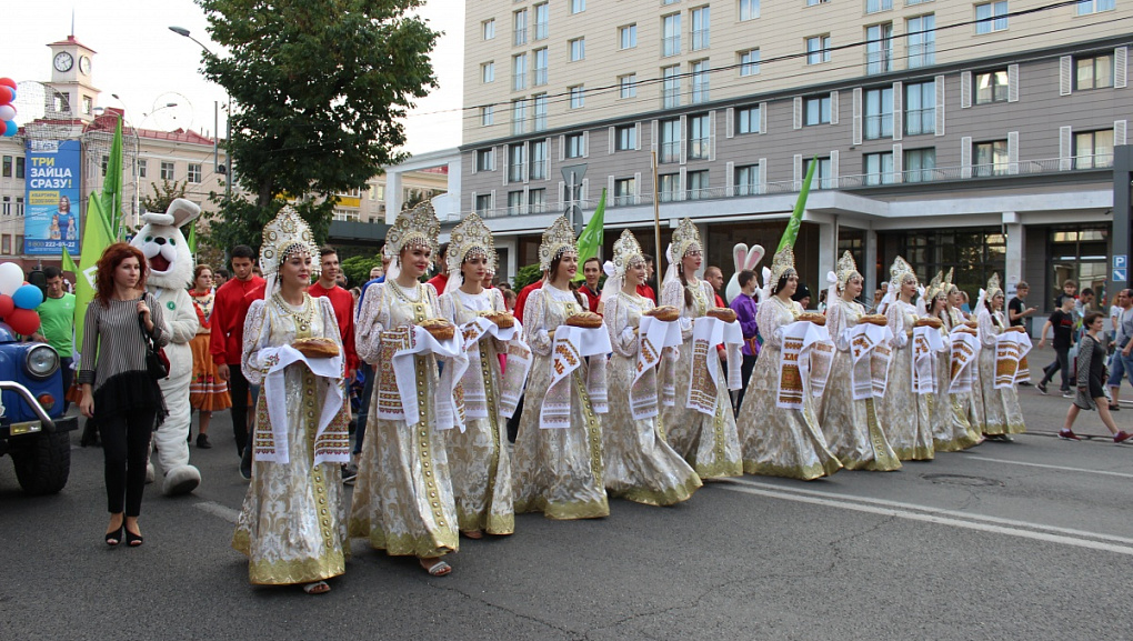 Самые нарядные отпраздновали День города