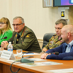 Встреча  студентов с героями в рамках проекта «Я ГОРЖУСЬ ГЕРОЯМИ»