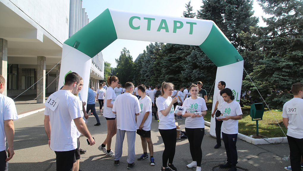 Бегу с КубГАУ