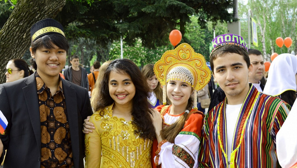 May-Day parade in Krasnodar