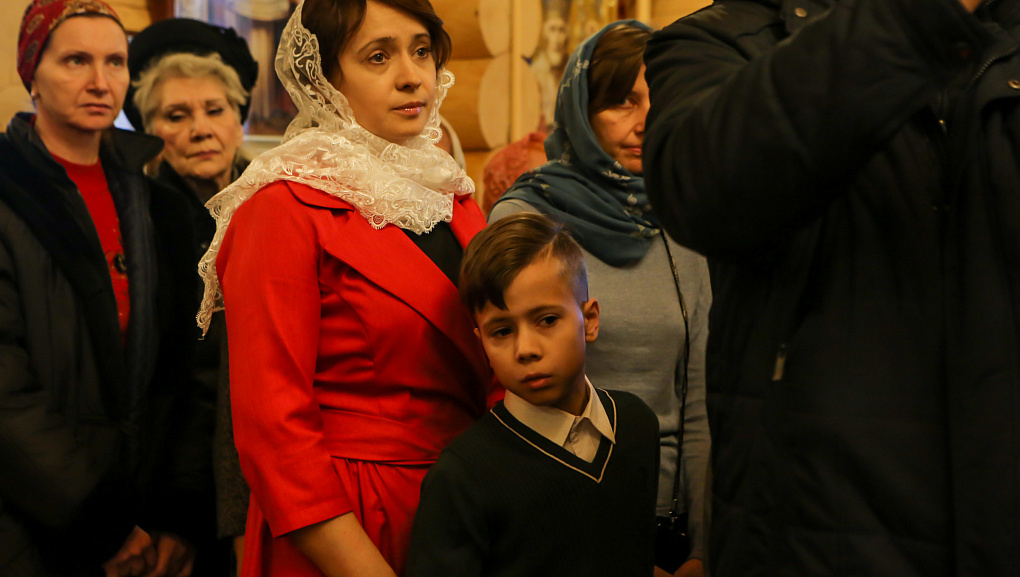 В храме при КубГАУ провели богослужение