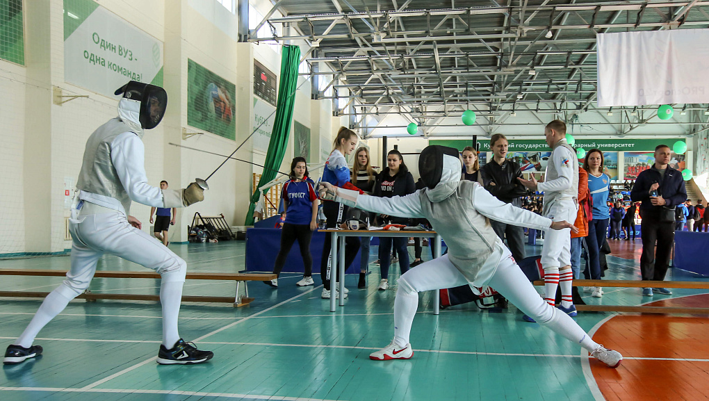 Спортивная феерия в КубГАУ
