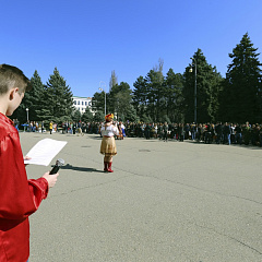 Maslenitsa in a big way celebrated in the Kuban state agrarian University