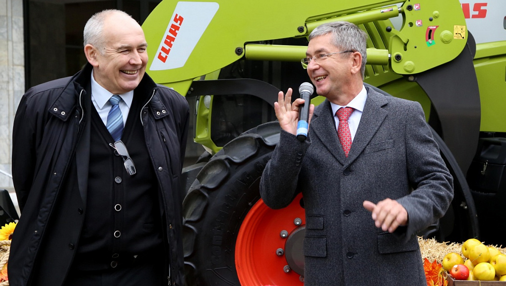 Подарок от фирмы CLAAS