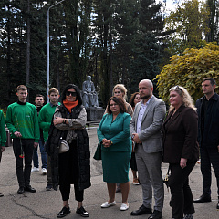 Почетный караул Краснодара на молодёжном форуме #АгроГрад.