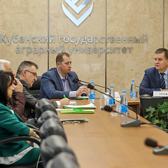 КубГАУ посетили коллеги из Белгорода