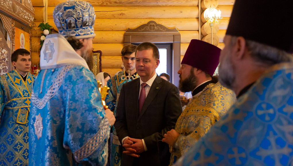 Престольный праздник храма при вузе