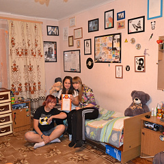 Смотр-конкурс на лучшую комнату общежития № 9