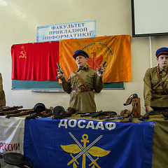 В КубГАУ показали оружие Победы