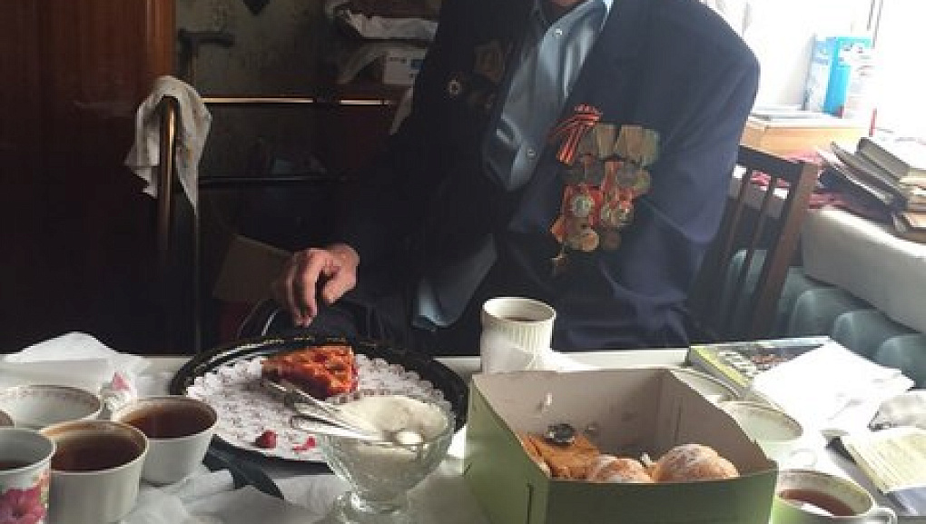 В гостях у партизана-разведчика