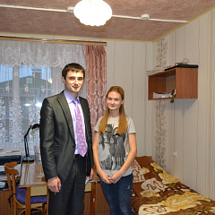 Смотр-конкурс на лучшую комнату общежития № 9