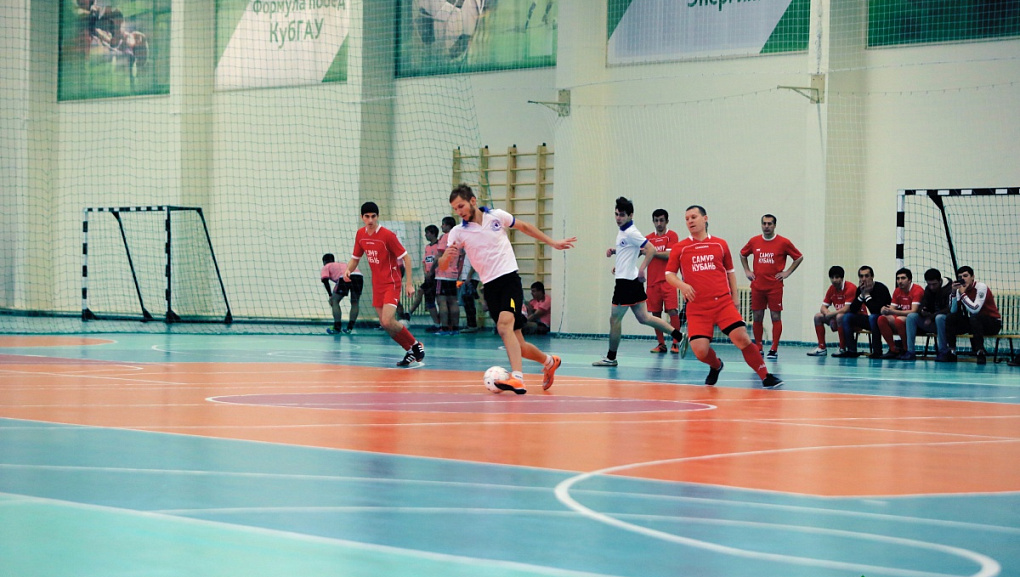 Кубанский ГАУ принимает краевые соревнования по мини-футболу!