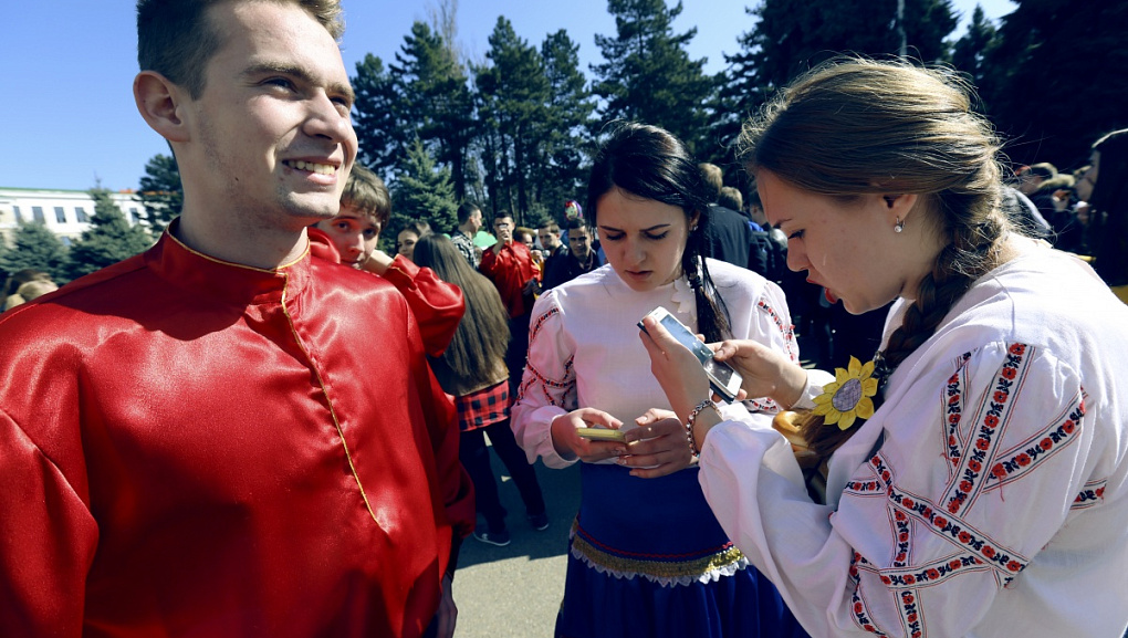 Maslenitsa in a big way celebrated in the Kuban state agrarian University