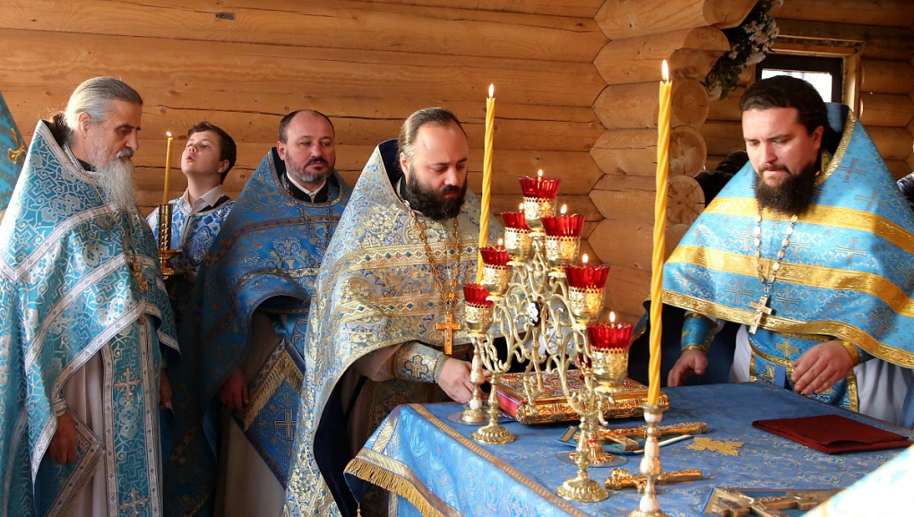 Первая литургия в храме при Кубанском ГАУ