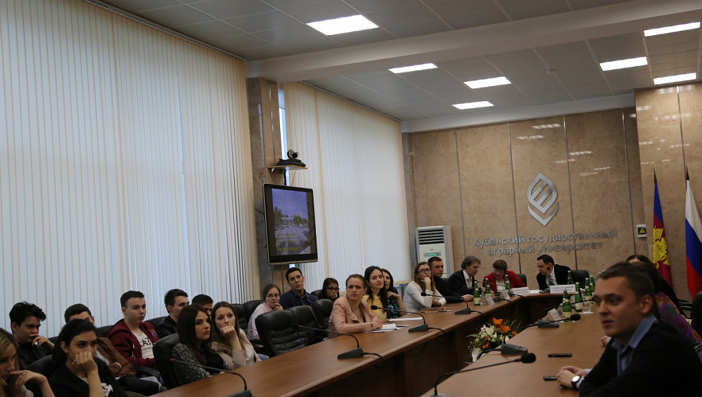 Делегация ученых из Чешского университета посетила КубГАУ