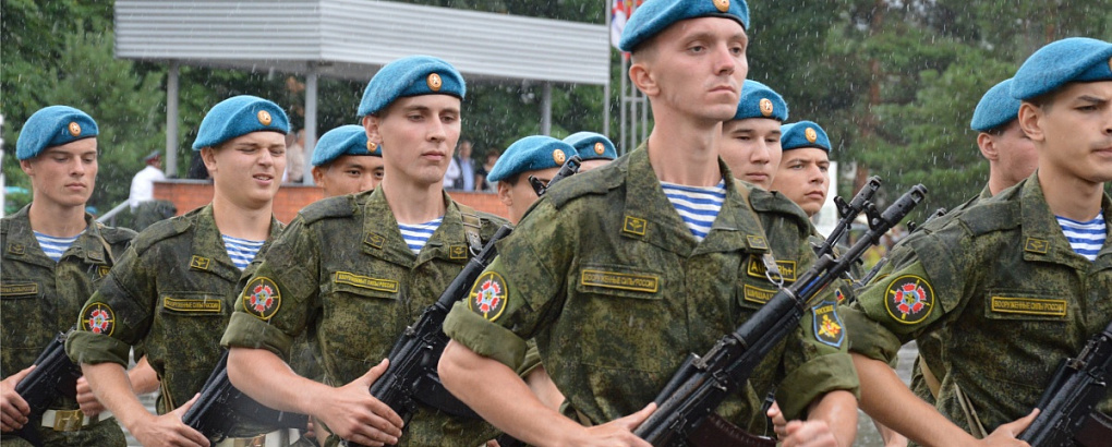 Клятва верности Родине от курсантов военной кафедры КубГАУ