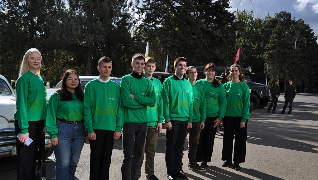 Почетный караул Краснодара на молодёжном форуме #АгроГрад.