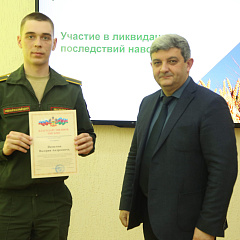 Поблагодарили добровольцев
