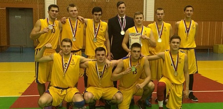 Мужская сборная КубГАУ по баскетболу вторая в Краснодаре!