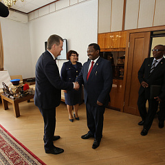 The delegation from Burundi visited Kuban SAU