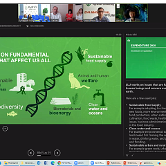 We develop cooperation with European universities
