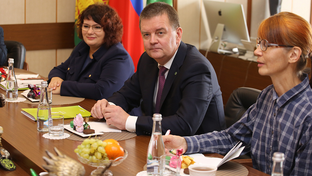 The delegation from Burundi visited Kuban SAU