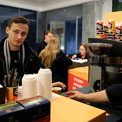 Start a good career with a good cup of coffee