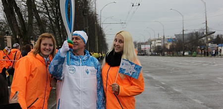 В Краснодаре зажжен паралимпийский огонь!