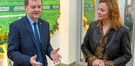 Руководитель компании «Тандер» посетил Кубанский ГАУ