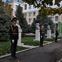 Почетный караул Краснодара на молодёжном форуме #АгроГрад.